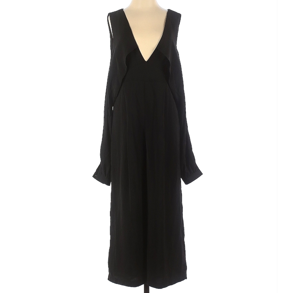 🟠 EUC Neon rose black jumpsuit